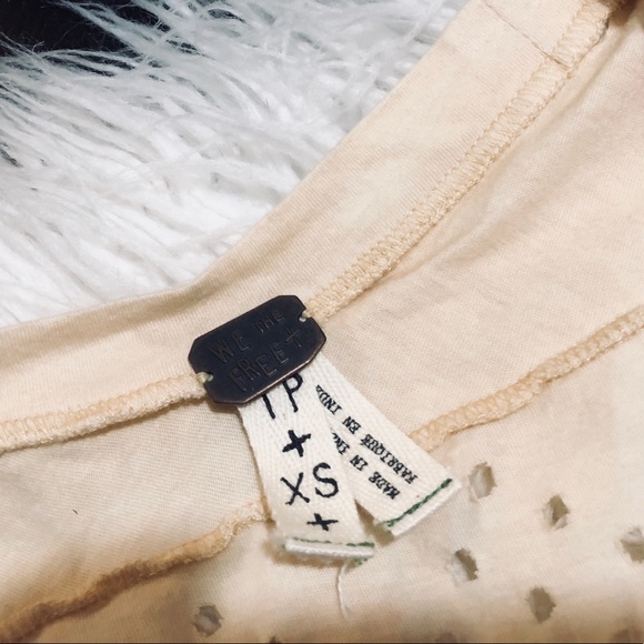 Free People Cap Sleeve Top - Picture 3 of 4